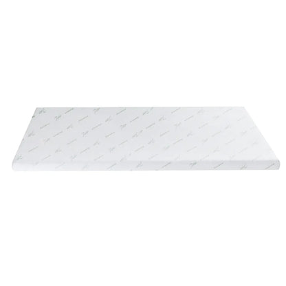 Giselle 8cm Memory Foam Mattress Topper Gel Egg Crate Foam Bamboo Double - Mekamart Australia