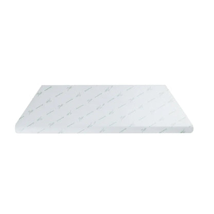 Giselle 8cm Memory Foam Mattress Topper Gel Egg Crate Foam Bamboo King Single - Mekamart Australia