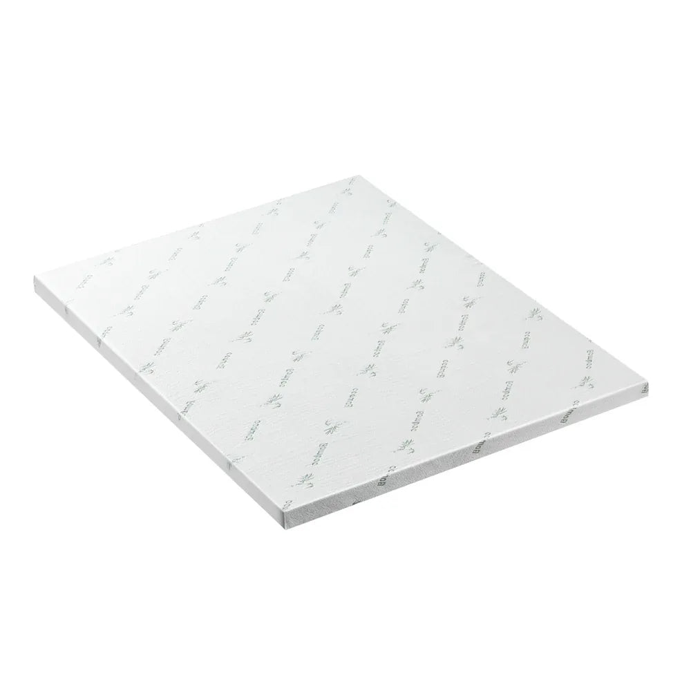 Giselle Bedding Memory Foam Mattress Topper Ventilated Cool Gel 5cm Queen - Mekamart Australia