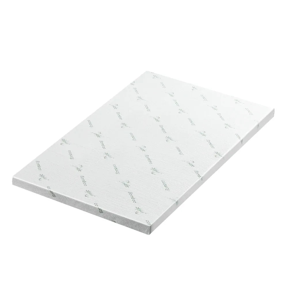 Giselle Bedding Memory Foam Mattress Topper Ventilated Cool Gel 5cm Single - Mekamart Australia