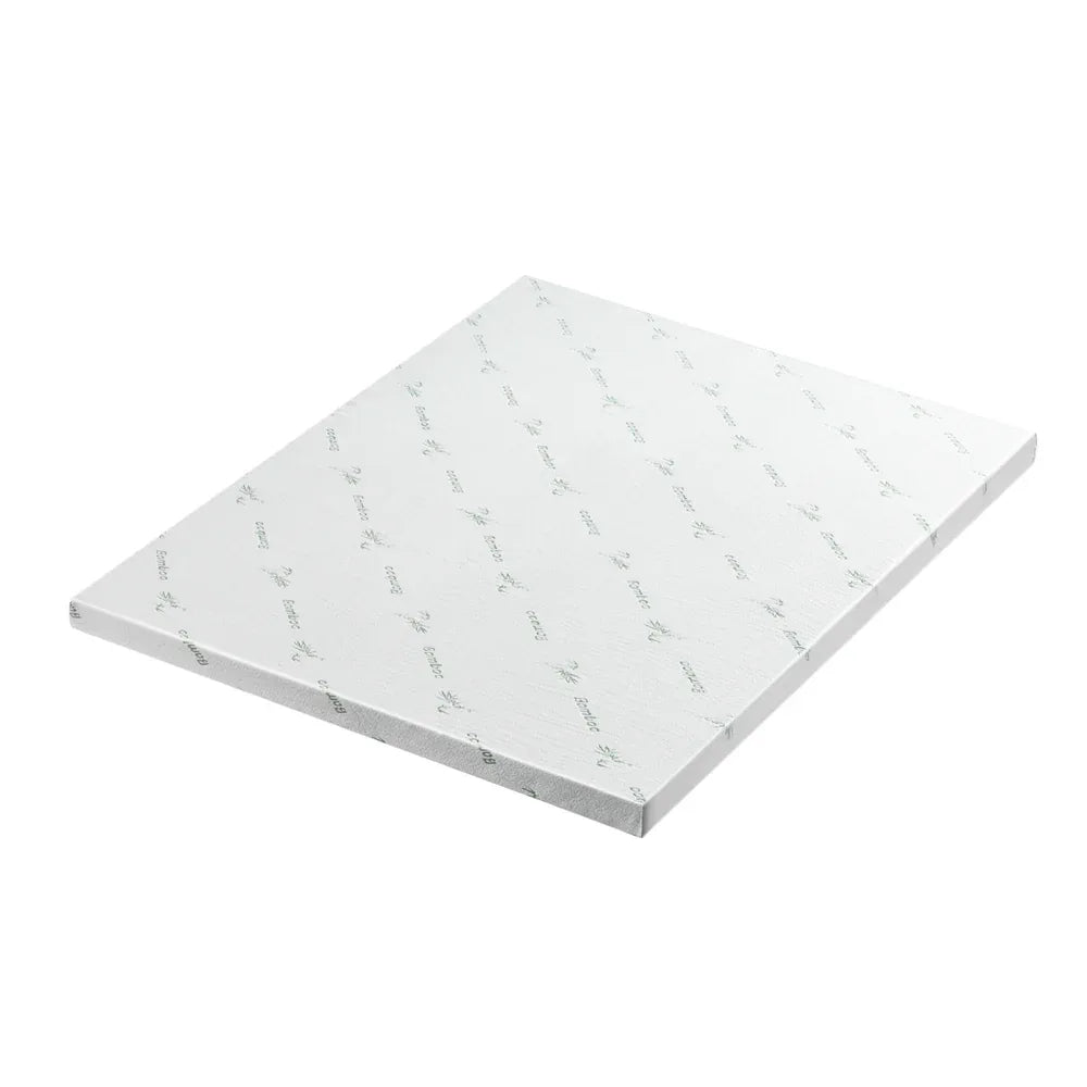 Giselle Bedding Memory Foam Mattress Topper Ventilated Cool Gel 8cm Queen - Mekamart Australia