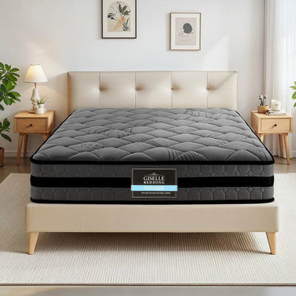 Giselle Bedding 22cm Mattress Medium Firm Single - Mekamart Australia