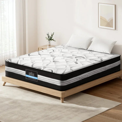Giselle Bedding 30cm Mattress Medium Firm Double - Mekamart Australia