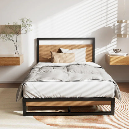 Artiss Bed Frame Metal Bed Frame DANE - King Single - Mekamart Australia