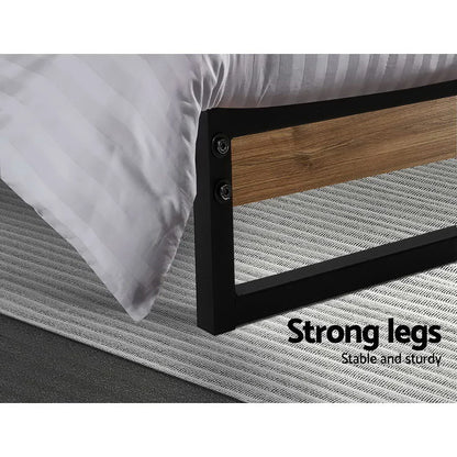 Artiss Bed Frame Queen Size Metal Bed Frame DANE - Mekamart Australia
