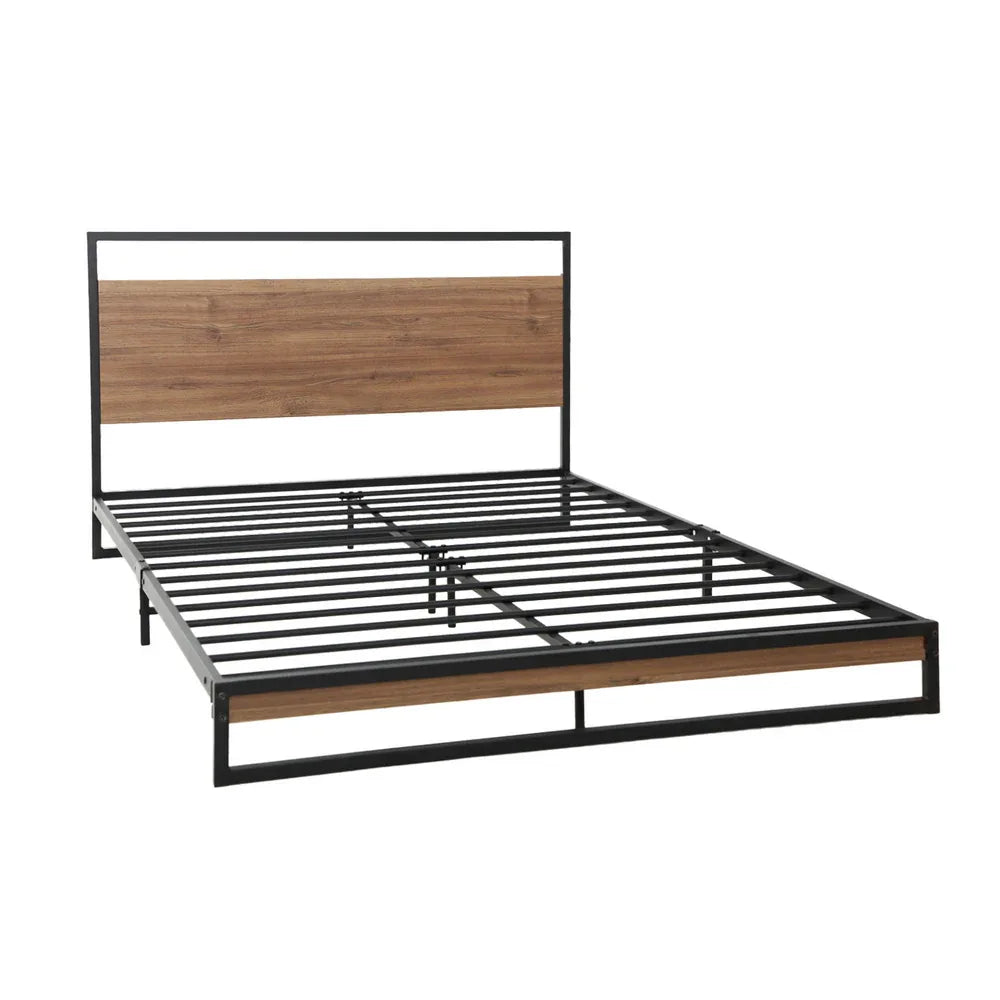 Artiss Bed Frame Queen Size Metal Bed Frame DANE - Mekamart Australia