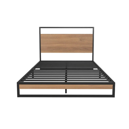 Artiss Metal Bed Frame King Single Size Beds Platform with Mattress - Mekamart Australia