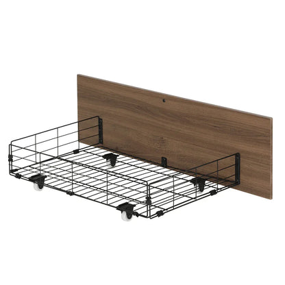 Artiss 2x Bed Frame Storage Drawers Trundle Black - Mekamart Australia