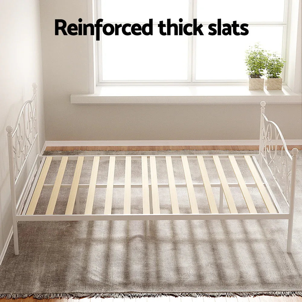 Artiss Bed Frame Double Size Metal Bed Frame GROA - Mekamart Australia