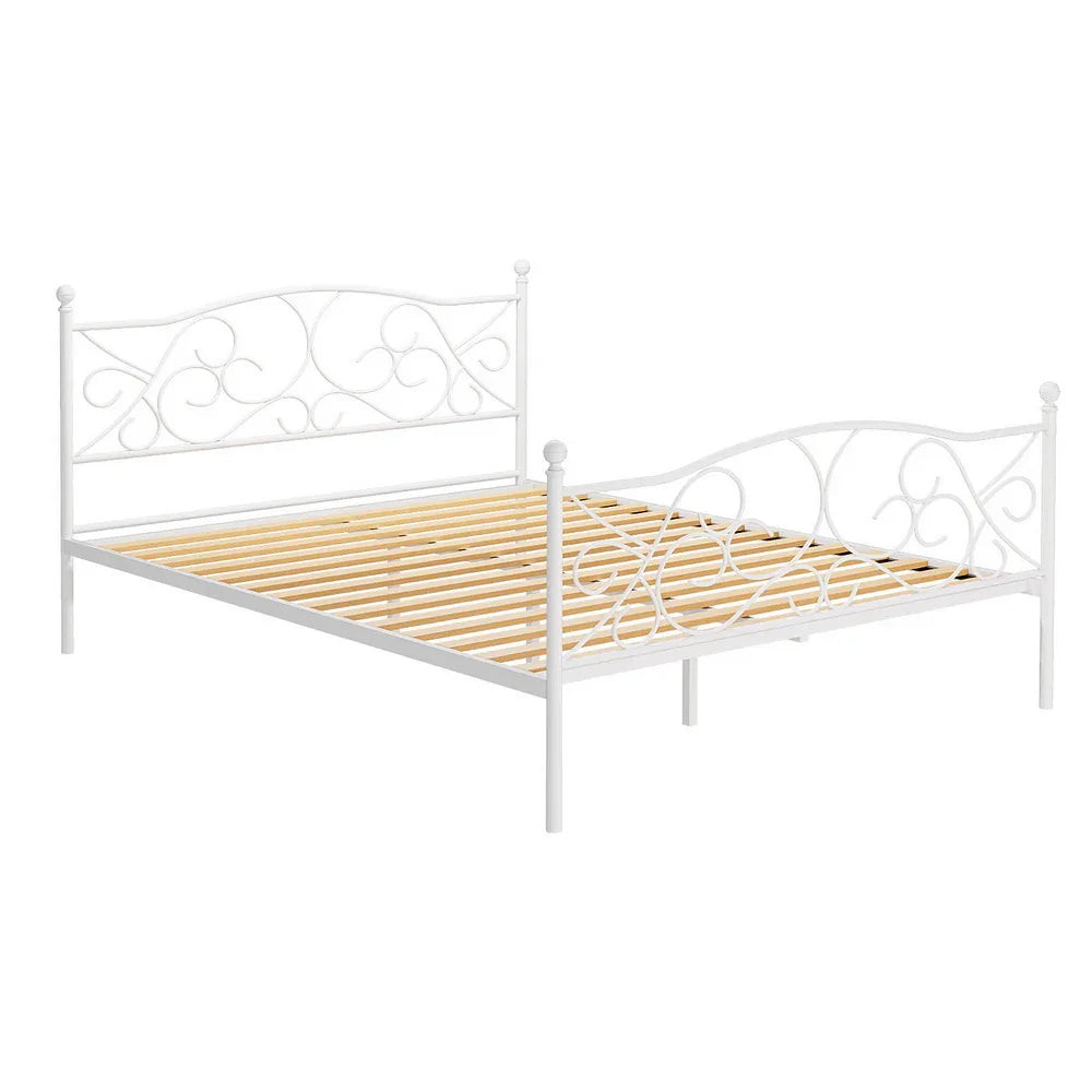 Artiss Bed Frame Queen Size Metal Bed Frame GROA - Mekamart Australia