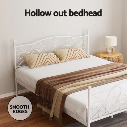 Artiss Bed Frame Queen Size Metal Bed Frame GROA - Mekamart Australia