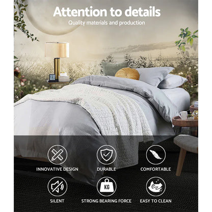 Artiss Bed Frame Metal Bed Frame Bed Base OSLO - Single - Mekamart Australia