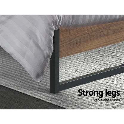 Artiss Bed Frame Metal Bed Frame Bed Base OSLO - Single - Mekamart Australia