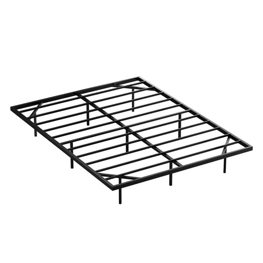 Artiss Double Bed Frame,Floating Metal Bed Frame with Smart LED Lights - Sturdy Metal Platform Bed Base, Silent Design, Tool-Free Assembly, 300KG Capacity for Home/Hotel/Master Bedroom - Mekamart Australia