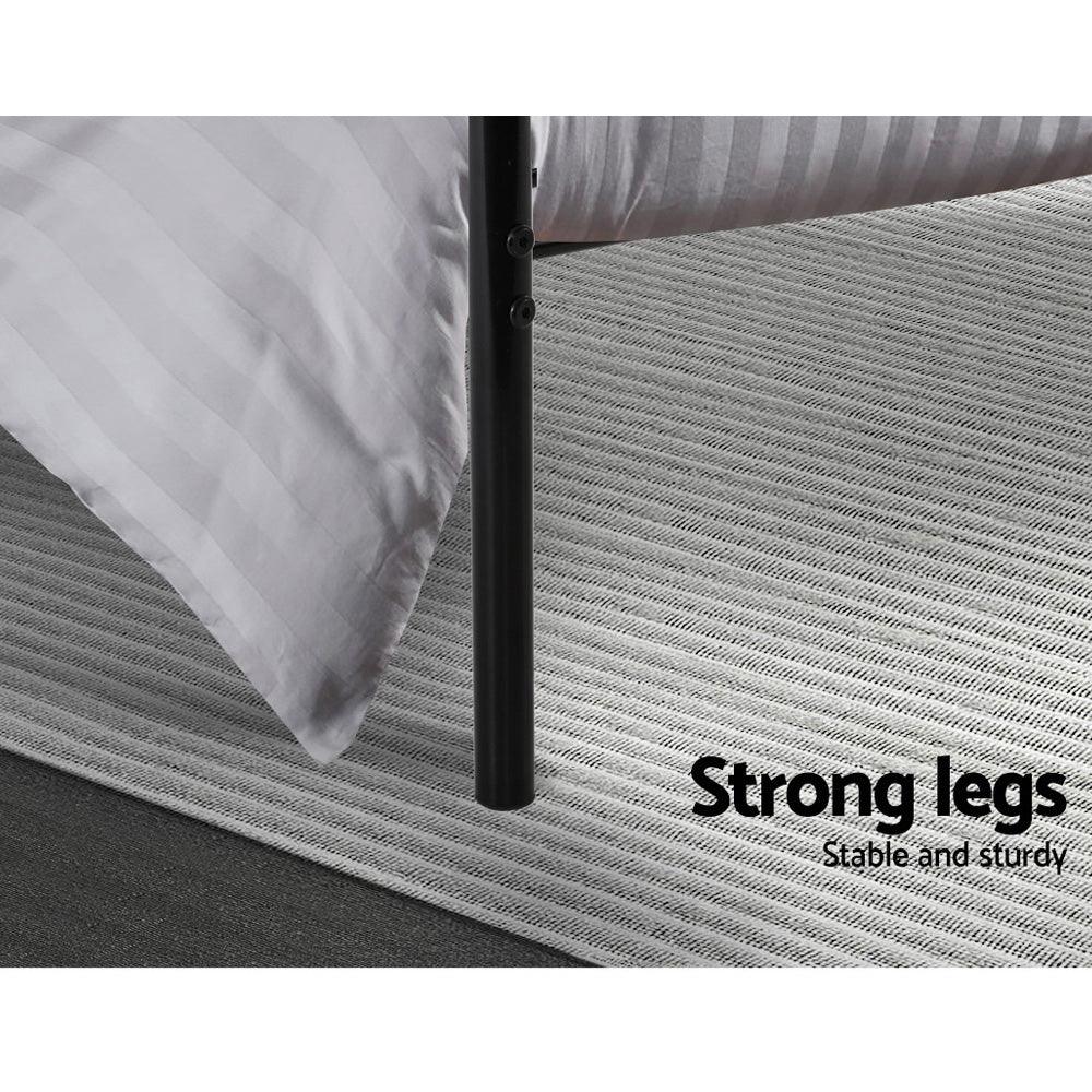 Artiss Bed Frame Single Metal Bed Frame SOL - Mekamart Australia