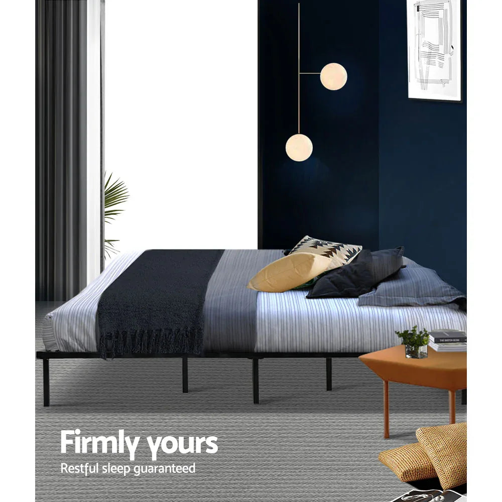 Artiss Bed Frame Queen Size Metal Bed Frame TED - Mekamart Australia