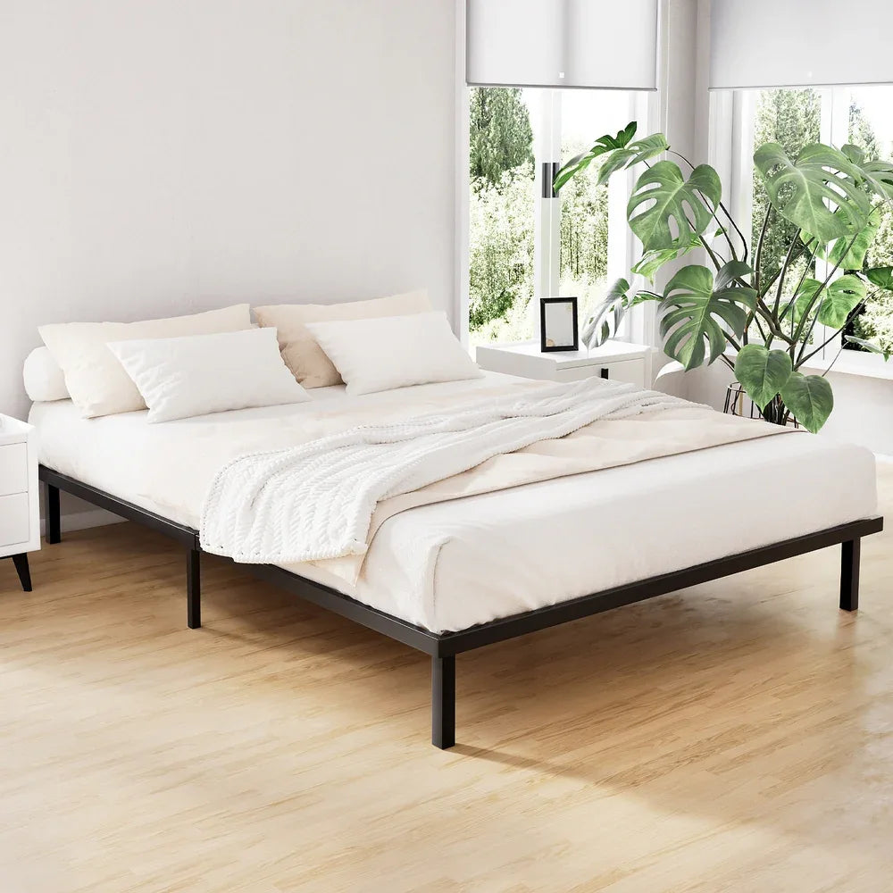 Artiss Bed Frame Queen Size Metal Bed Frame TED - Mekamart Australia