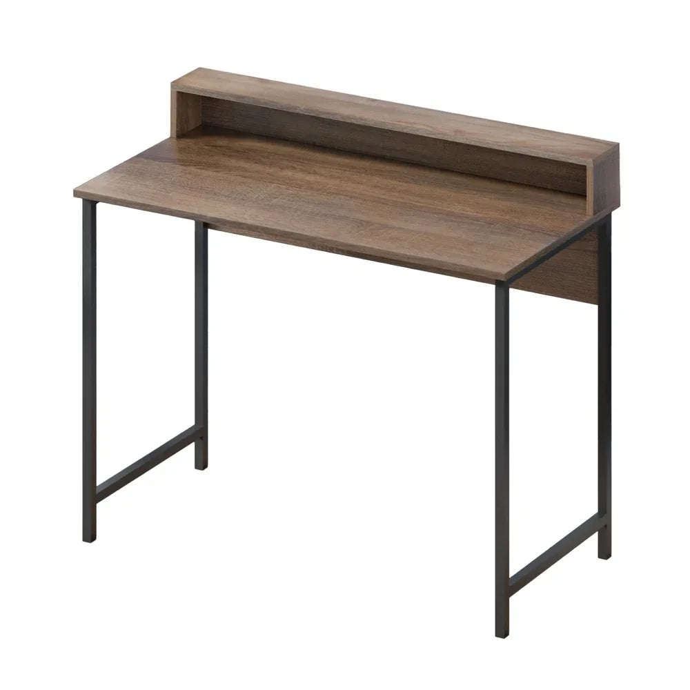 Artiss Computer Desk Shelf Oak 100CM - Mekamart Australia