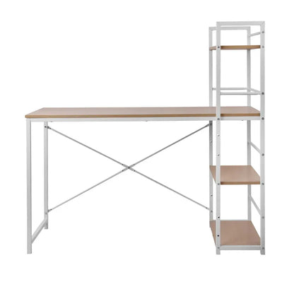 Artiss Computer Desk Shelf Oak 120CM - Mekamart Australia