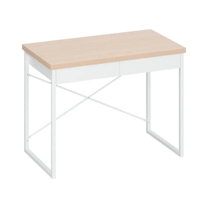 Artiss Computer Desk Drawer Storage Oak 100CM - Mekamart Australia