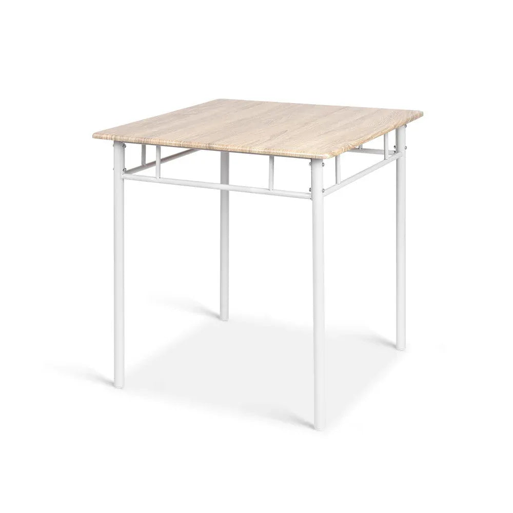 Artiss Dining Table And Chairs Set fo 3 Oak - Mekamart Australia