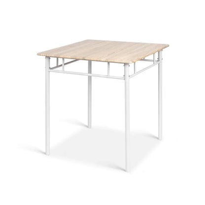 Artiss Dining Table And Chairs Set fo 3 Oak - Mekamart Australia