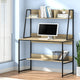 Artiss Computer Desk Bookshelf Storage 100CM Oak - Mekamart Australia