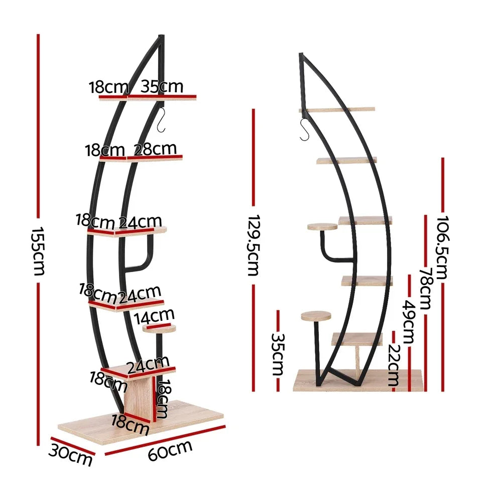 Artiss Plant Stand 6 Tier Ladder Corner Shelf - Mekamart Australia