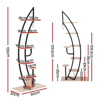 Artiss Plant Stand 6 Tier Ladder Corner Shelf - Mekamart Australia