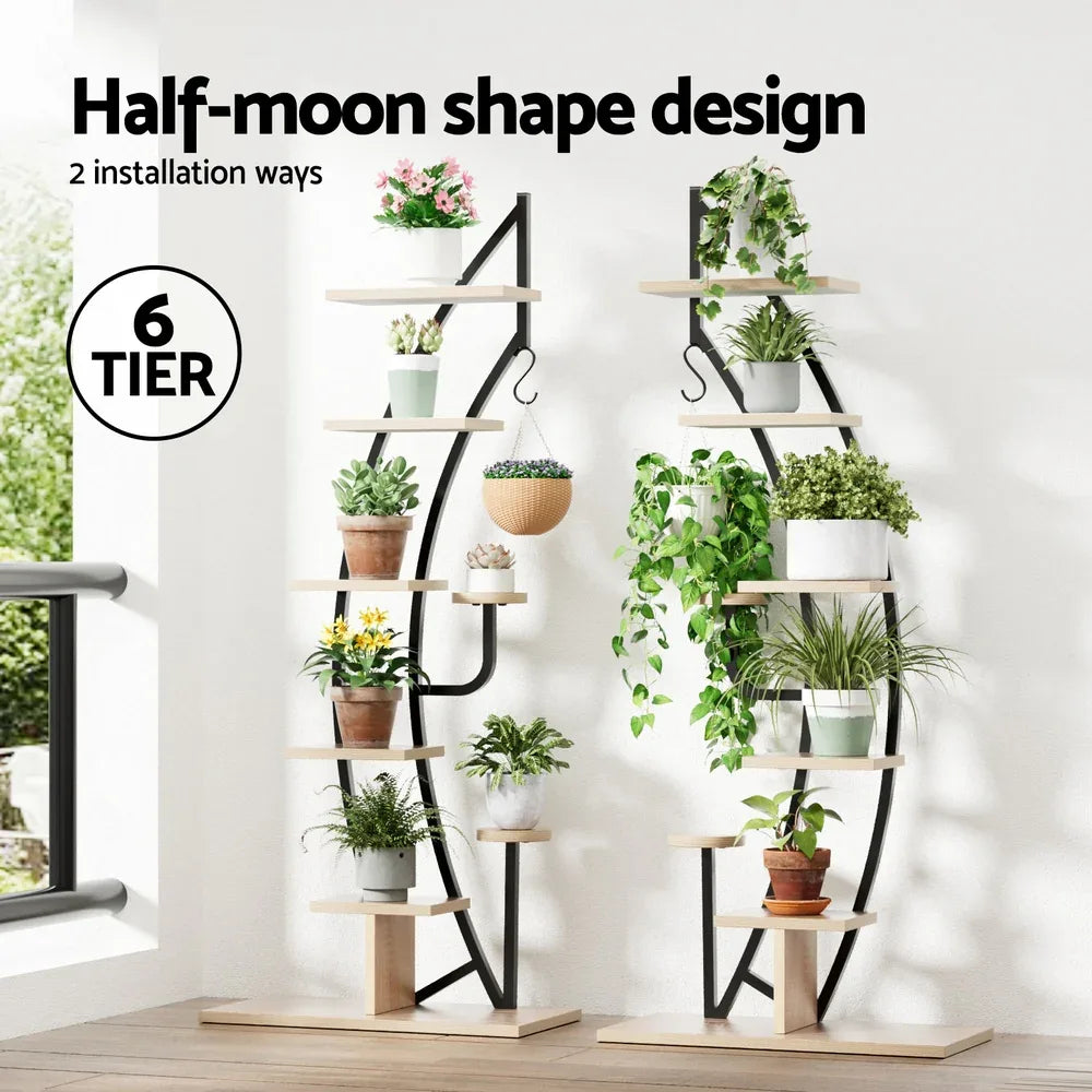 Artiss Plant Stand 6 Tier Ladder Corner Shelf - Mekamart Australia