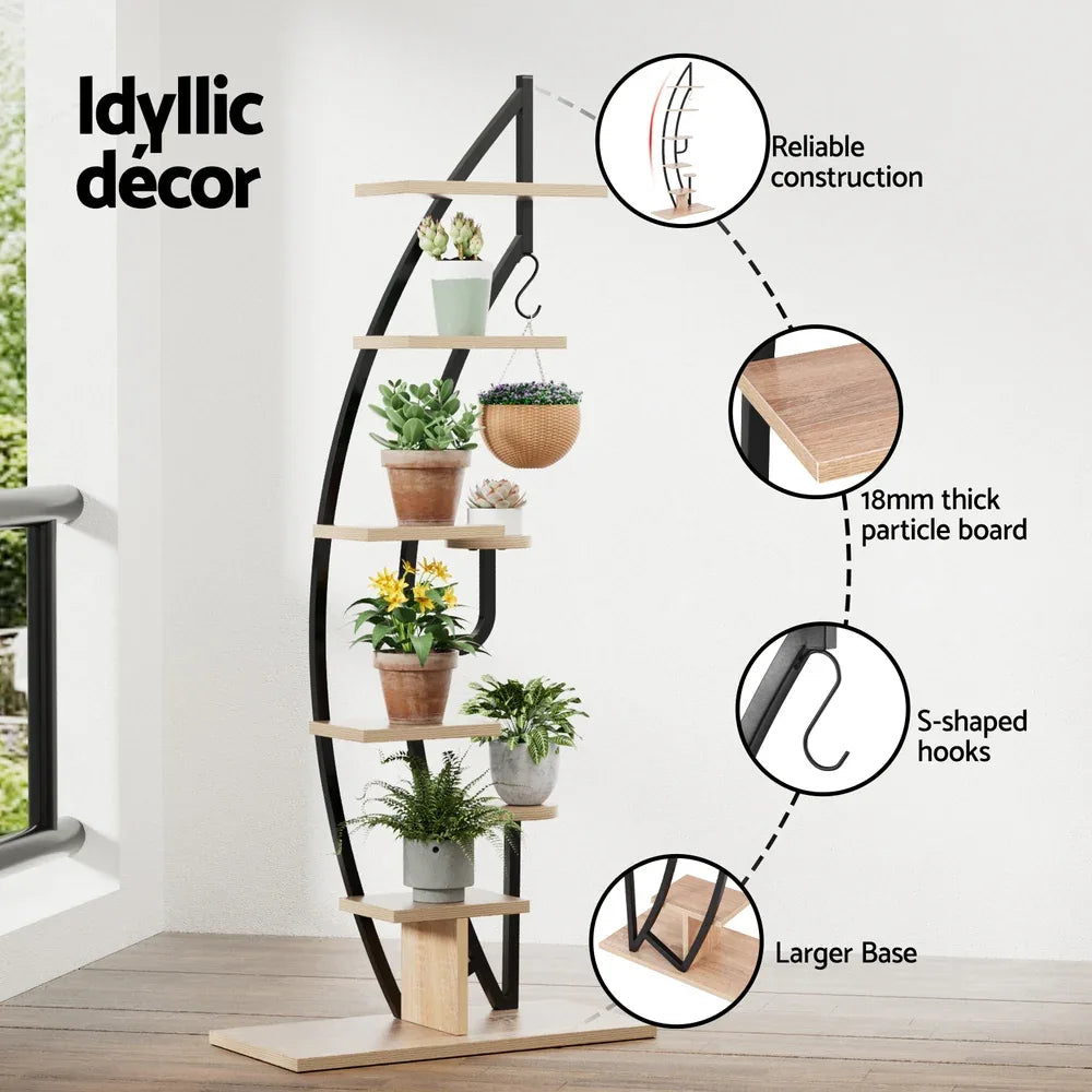 Artiss Plant Stand 6 Tier Ladder Corner Shelf - Mekamart Australia