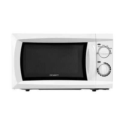 Devanti 20L Microwave Oven 800W White - Mekamart Australia
