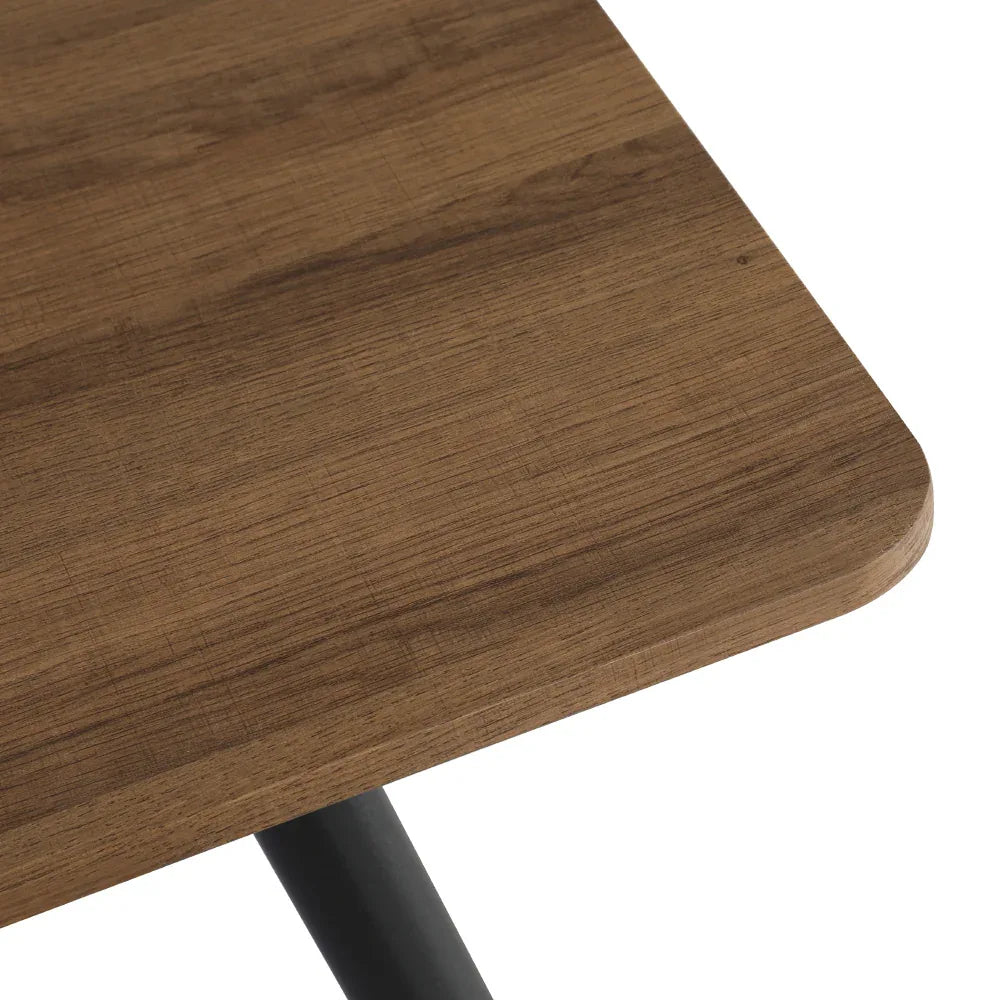 Artiss Dining Table 4 Seater Kitchen Cafe Wooden Table Rectangular 120CM - Mekamart Australia