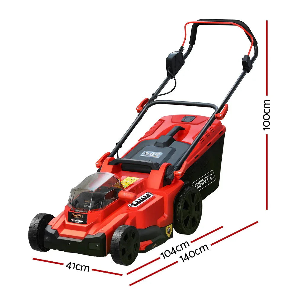Giantz Lawn Mower 37cm Cutting Width Cordless 40V Electric Lawnmower - Mekamart Australia