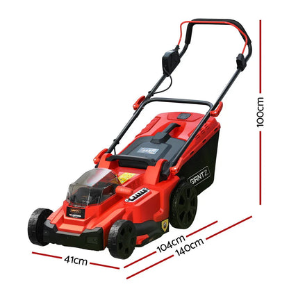 Giantz Lawn Mower 37cm Cutting Width Cordless 40V Electric Lawnmower - Mekamart Australia