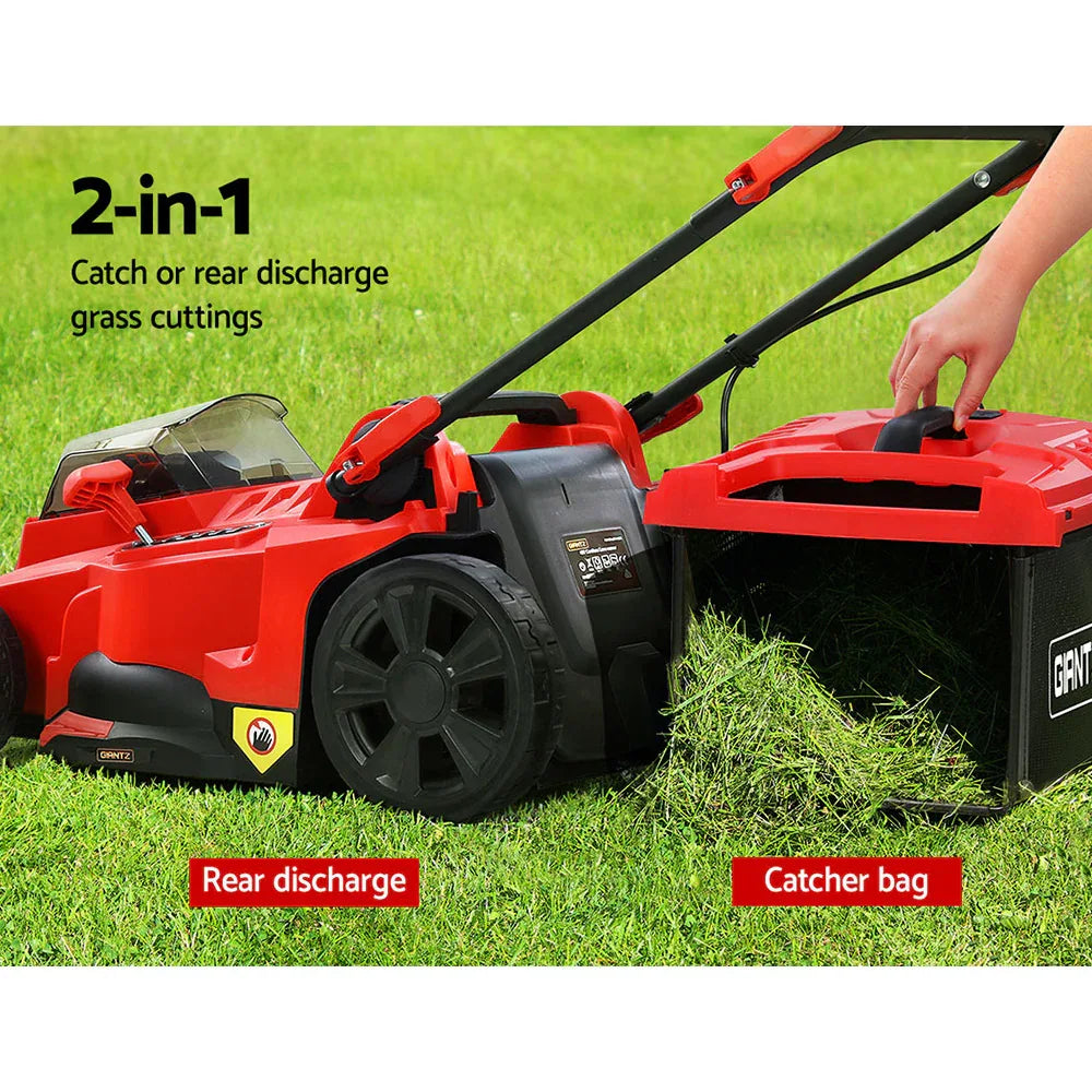 Giantz Lawn Mower 37cm Cutting Width Cordless 40V Electric Lawnmower - Mekamart Australia