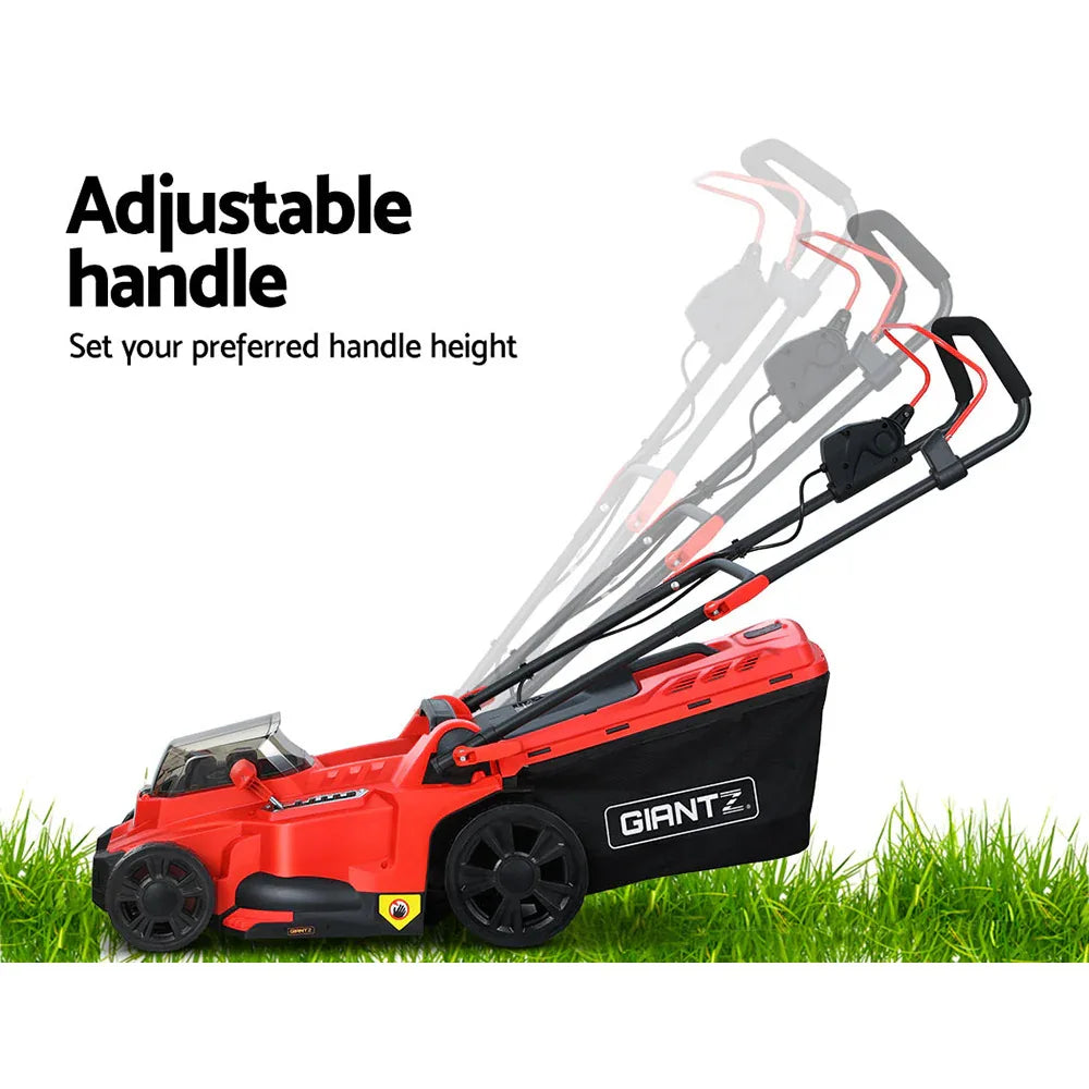 Giantz Lawn Mower 37cm Cutting Width Cordless 40V Electric Lawnmower - Mekamart Australia