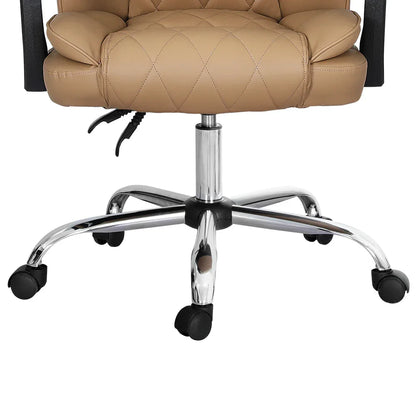 Artiss Executive Office Chair Leather Recliner Espresso - Mekamart Australia