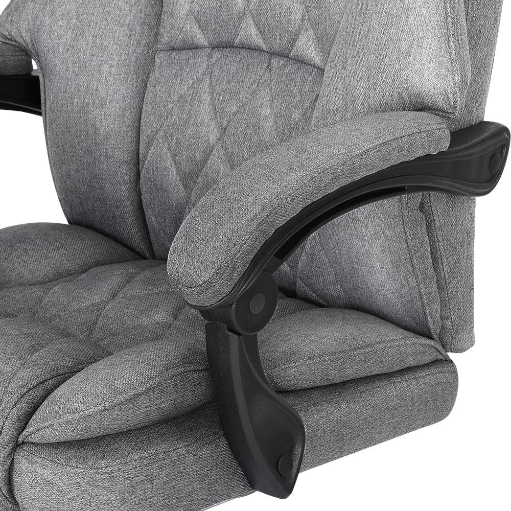 Artiss Executive Office Chair Recliner Grey - Mekamart Australia