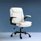 Artiss Executive Office Chair Mid Back White - Mekamart Australia