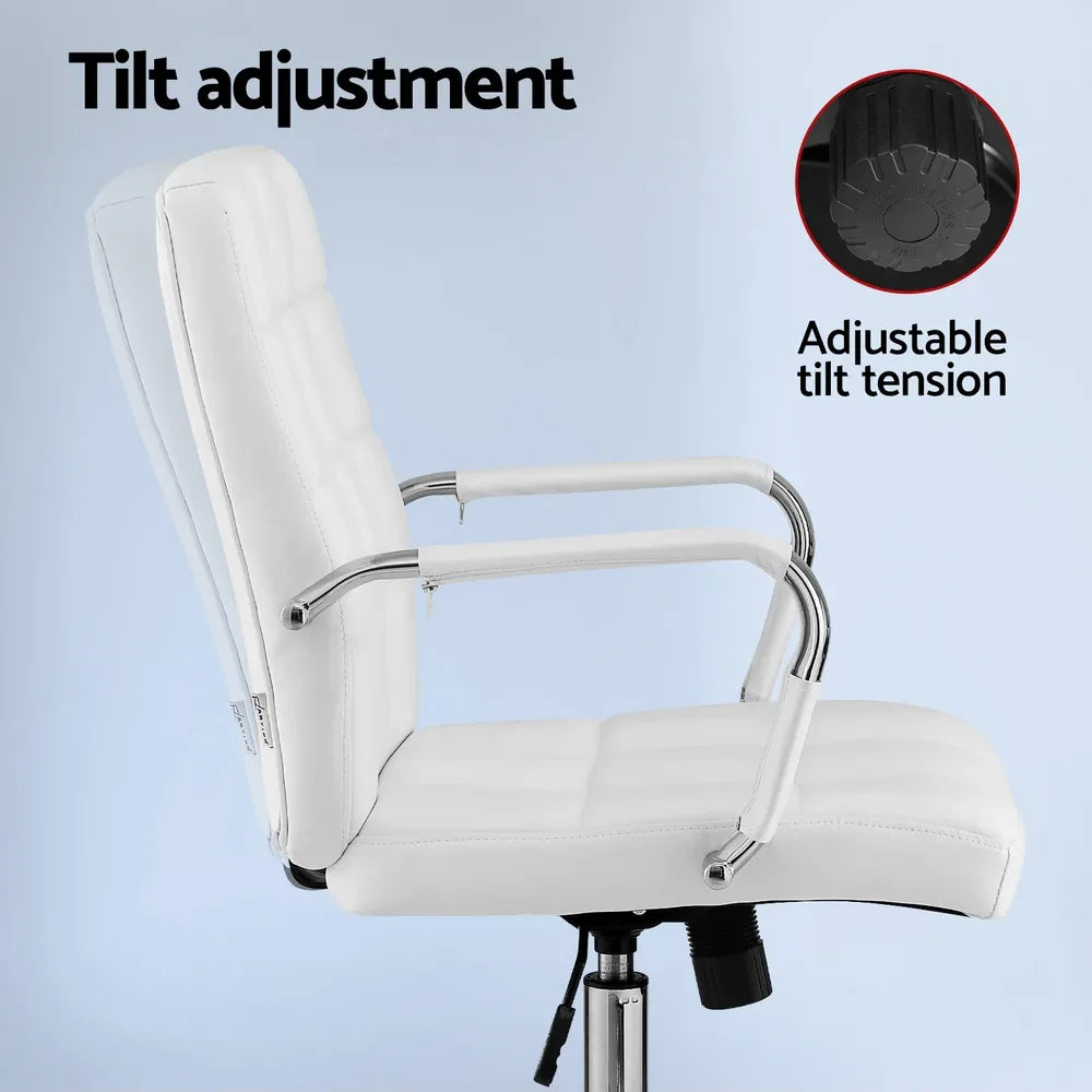 Artiss Office Chair Seat PU Work Computer Desk Chairs - Mekamart Australia