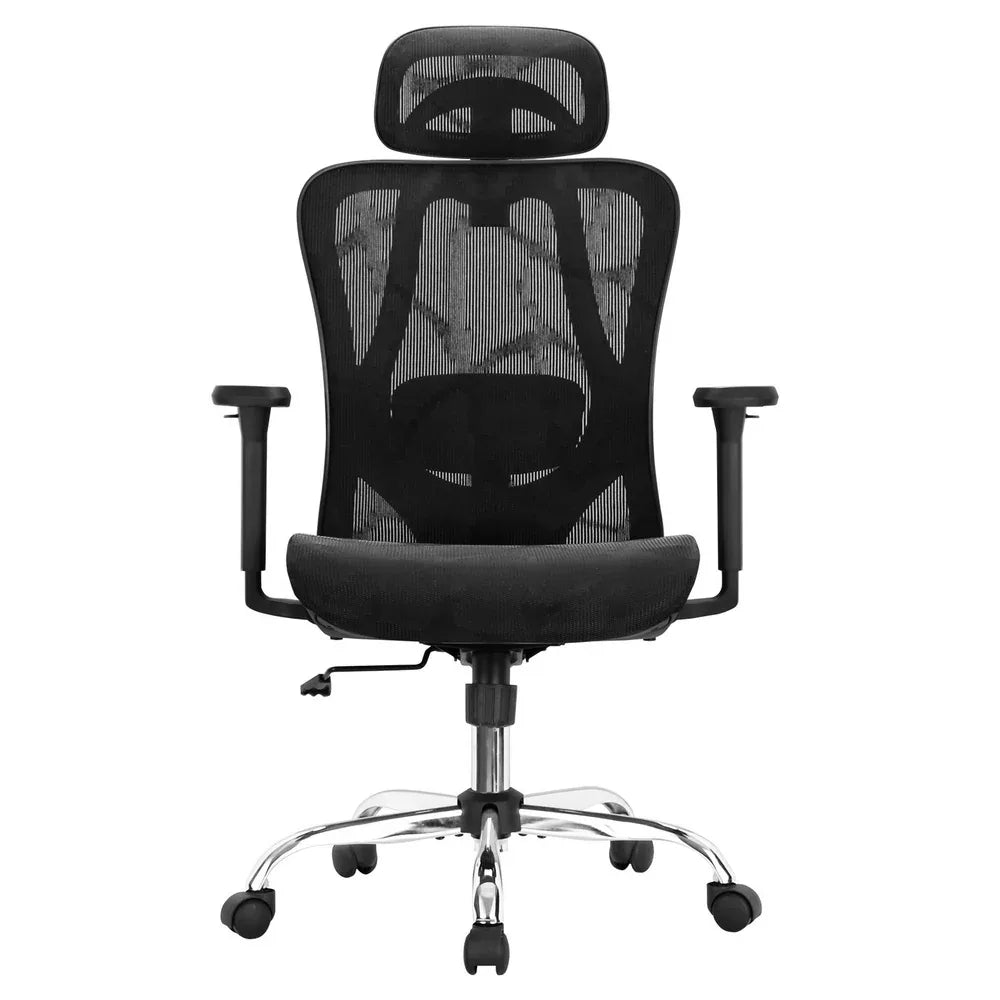Artiss Ergonomic Office Chair Recline Black - Mekamart Australia