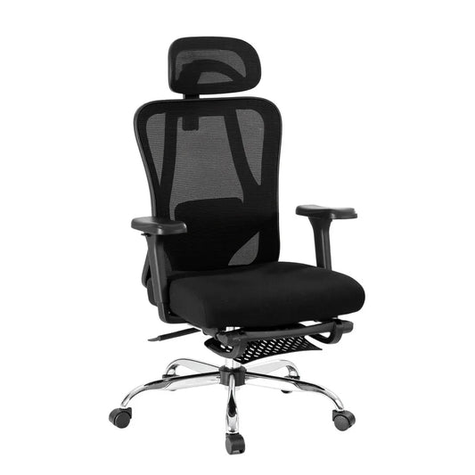 Artiss Ergonomic Mesh Office Chair Black - Mekamart Australia