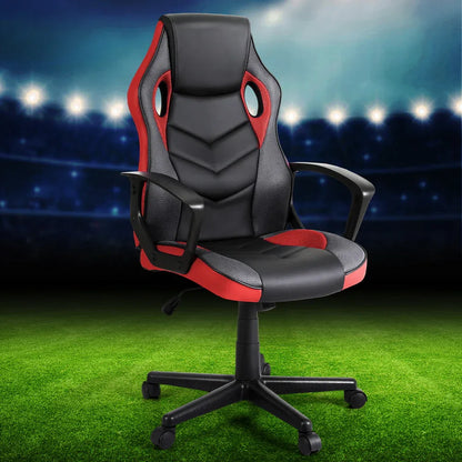 Artiss Gaming Office Chair Computer Chairs Red - Mekamart Australia