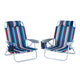 Gardeon Outdoor Chairs Beach Chair Backpack Cooler Storage Lightweight Fishing Blue - Mekamart Australia