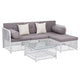 Gardeon 4 Seater Outdoor Sofa Set 5PCS Table Chair Set Garden Patio Furniture - Mekamart Australia