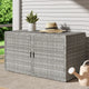 Gardeon Outdoor Storage Cabinet Box Deck Wicker Shelf Chest Garden Shed Tools - Mekamart Australia