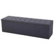 Artiss Storage Ottoman Blanket Box 140cm Linen Dark Grey - Mekamart Australia