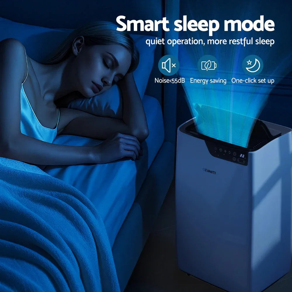 Devanti Portable Air Conditioner Dehumidifier Fan 12000BTU - Mekamart Australia