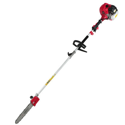 Giantz 62CC Pole Chainsaw Hedge Trimmer 12in Chain Saw 5.6m Long Reach Red - Mekamart Australia